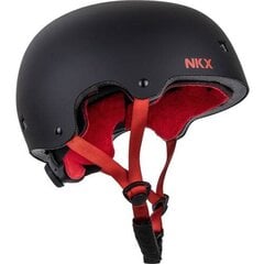Šalmas NKX Brain Saver, juodas цена и информация | Шлемы | pigu.lt