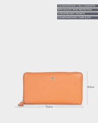 Кошелек на молнии ASTI" Braun Buffel" л.оранжевый цена и информация | Женские кошельки, держатели для карточек | pigu.lt