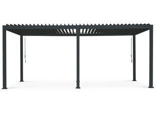 Pavėsinė Pergola Premium 3x6m, pilka kaina ir informacija | Pavėsinės | pigu.lt