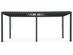 Pavėsinė Pergola Premium 3x6m, pilka