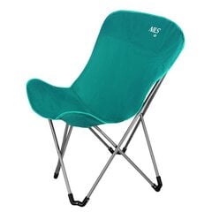 Sulankstoma kėdė Nils Camp, 63x74cm, žalia kaina ir informacija | Turistiniai baldai | pigu.lt