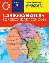 Philip's Caribbean Atlas for Secondary Schools: 8th Edition цена и информация | Книги для подростков  | pigu.lt