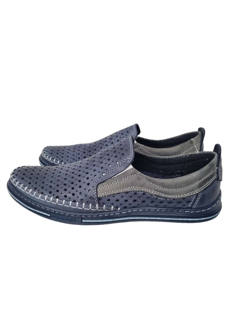 Batai vyrams Mario Boschetti, mėlyni kaina ir informacija | Vyriški batai | pigu.lt