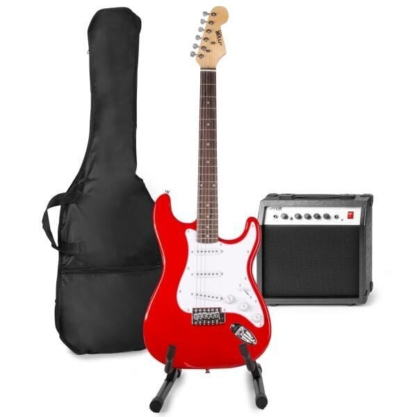 Elektrinės gitaros rinkinys su gitaros stovu Max GigKit kaina | pigu.lt
