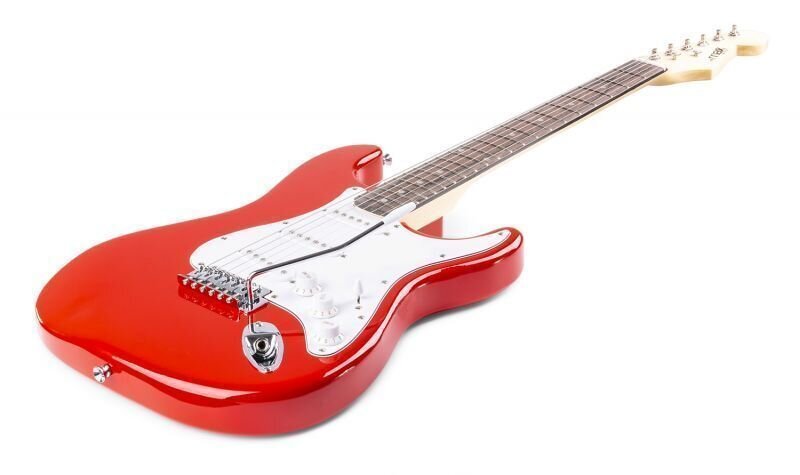 Elektrinės gitaros rinkinys su gitaros stovu Max GigKit цена и информация | Gitaros | pigu.lt