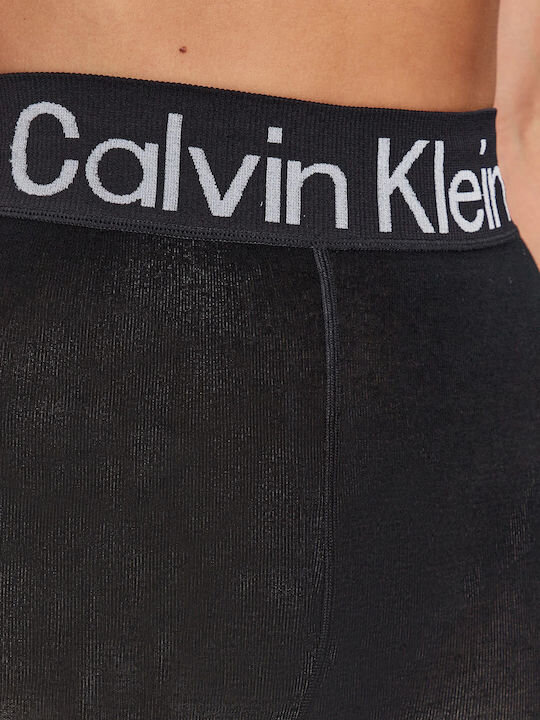 Calvin Klein moteriškos tamprės, juodos kaina ir informacija | Kelnės moterims | pigu.lt