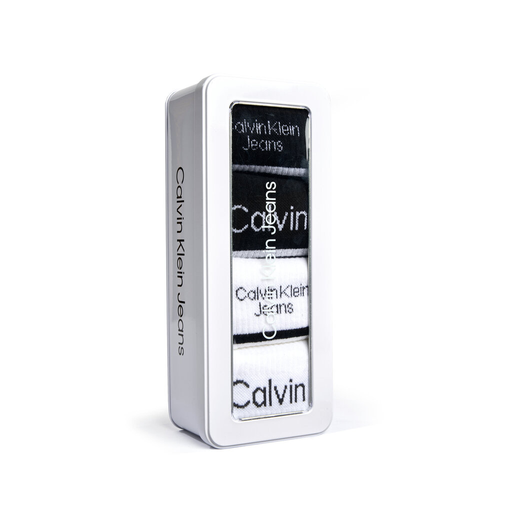 Calvin Klein vyriškos kojinės dovanų dėžutėje 4 vnt., įvairių spalvų цена и информация | Vyriškos kojinės | pigu.lt