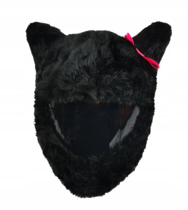 Šalmo užvalkalas Cat, juodas цена и информация | Moto šalmai | pigu.lt