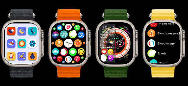 ‎GT6 Ultra Series 8 Green kaina ir informacija | Išmanieji laikrodžiai (smartwatch) | pigu.lt