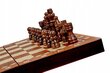 Mediniai magnetiniai šachmatai, 28x28 cm kaina ir informacija | Stalo žaidimai, galvosūkiai | pigu.lt