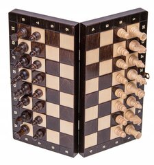 Деревянные магнитные шахматы, 27x27 см цена и информация | Настольные игры, головоломки | pigu.lt