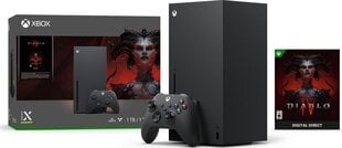 Microsoft Xbox Series X 1 TB + Diablo IV цена и информация | Игровые приставки | pigu.lt