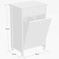 Virtuvės vežimėlis Kesper 103x48x30.5 cm kaina ir informacija | Vonios spintelės | pigu.lt
