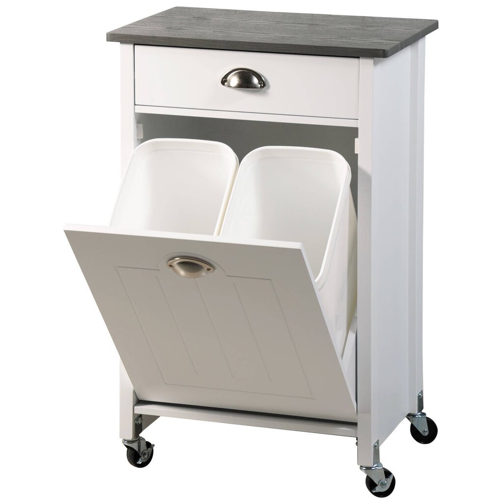 Virtuvės vežimėlis Kesper 103x48x30.5 cm kaina ir informacija | Vonios spintelės | pigu.lt