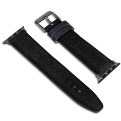 Ремешок для часов TIMBERLAND STRAP DAINTREE L BLACK LEATHER GUN 22 mm TDOUL0000604 цена и информация | Женские часы | pigu.lt