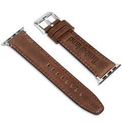 Ремешок для часов TIMBERLAND STRAP BARNESBROOK L BROWN LEATHER SS 22 mm TDOUL0000704 цена и информация | Женские часы | pigu.lt