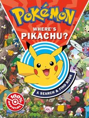 Pokemon Where's Pikachu? A search & find book kaina ir informacija | Knygos mažiesiems | pigu.lt