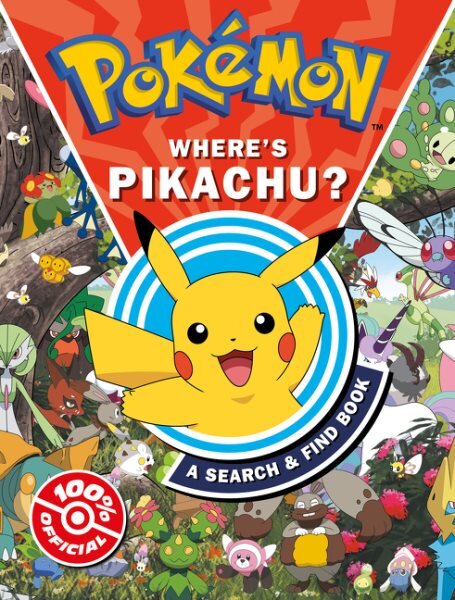 Pokemon Where's Pikachu? A search & find book цена и информация | Knygos mažiesiems | pigu.lt