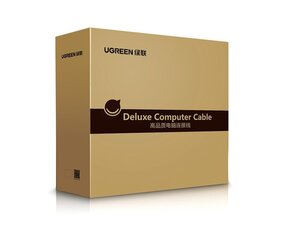 Кабель Ugreen DP114 DisplayPort 1.4 to DisplayPort 1.4 1.0m черный цена и информация | Кабели и провода | pigu.lt