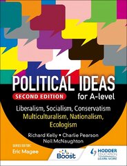 Political ideas for A Level: Liberalism, Socialism, Conservatism, Multiculturalism, Nationalism, Ecologism 2nd Edition kaina ir informacija | Knygos paaugliams ir jaunimui | pigu.lt