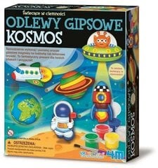 Kūrybinis rinkinys 4M Gipso liejimas Kosmosas цена и информация | Развивающие игрушки | pigu.lt