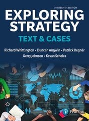 Exploring Strategy, Text & Cases 13th edition kaina ir informacija | Ekonomikos knygos | pigu.lt