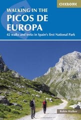 Walking in the Picos de Europa: 42 walks and treks in Spain's first National Park 2nd Revised edition цена и информация | Книги о питании и здоровом образе жизни | pigu.lt