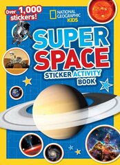 Super Space Sticker Activity Book: Over 1,000 Stickers! edition kaina ir informacija | Knygos mažiesiems | pigu.lt