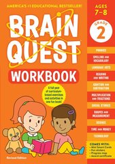 Brain Quest Workbook: 2nd Grade (Revised Edition) Revised ed. цена и информация | Книги для подростков  | pigu.lt