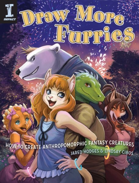 Draw More Furries: How to Create Anthropomorphic Fantasy Creatures kaina ir informacija | Knygos apie meną | pigu.lt