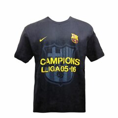 Sportiniai marškinėliai F.C. Barcelona Campions liga 05-06, XL, mėlyni kaina ir informacija | Futbolo apranga ir kitos prekės | pigu.lt