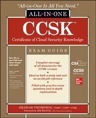 CCSK Certificate of Cloud Security Knowledge All-in-One Exam Guide цена и информация | Книги по экономике | pigu.lt