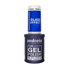 Nagų lakas Andreia Glass Effect Tamsiai mėlynas, 10,5 ml kaina ir informacija | Nagų lakai, stiprintojai | pigu.lt