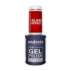 Nagų lakas Andreia Glass Effect Kaštoninis, 10,5 ml kaina ir informacija | Nagų lakai, stiprintojai | pigu.lt