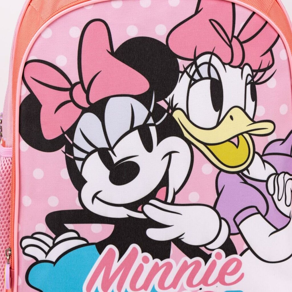 Mokyklinė kuprinė Minnie Mouse, rožinė kaina ir informacija | Kuprinės mokyklai, sportiniai maišeliai | pigu.lt