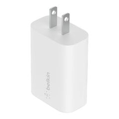 Сетевая зарядка Belkin Boost Charge USB-C PD 3.0 PPS 25W + USB-C to USB-C Cable белая цена и информация | Зарядные устройства для телефонов | pigu.lt