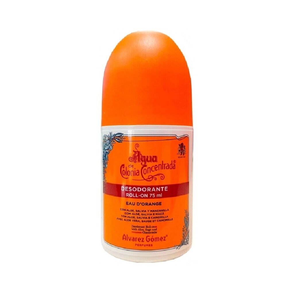 Rutulinis dezodorantas Alvarez Gomez Eau d'Orange, 75 ml цена и информация | Dezodorantai | pigu.lt