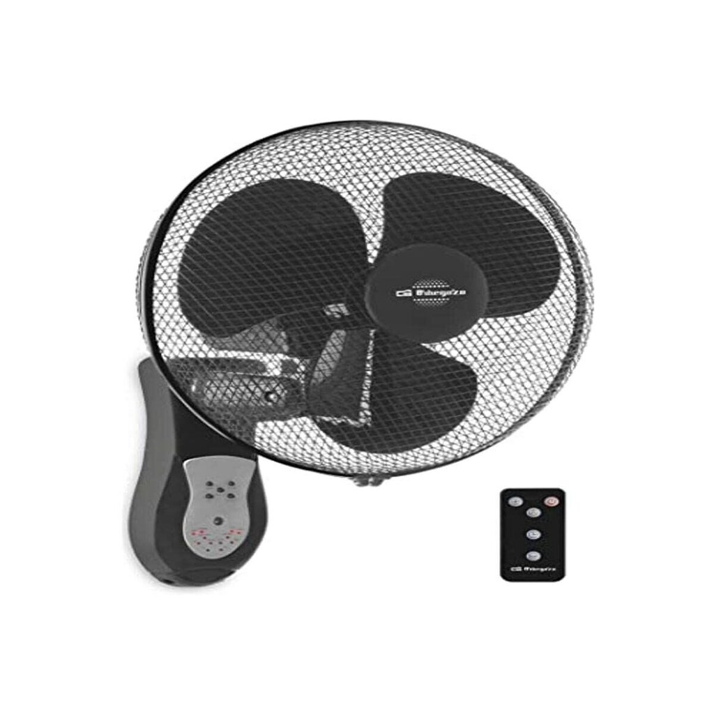 Sieninis ventiliatorius Orbegozo WF0243, juodas kaina ir informacija | Vonios ventiliatoriai | pigu.lt
