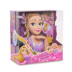 Lėlės biustas kirpyklai Disney Princess Rapunzel, 13 d. цена и информация | Игрушки для девочек | pigu.lt