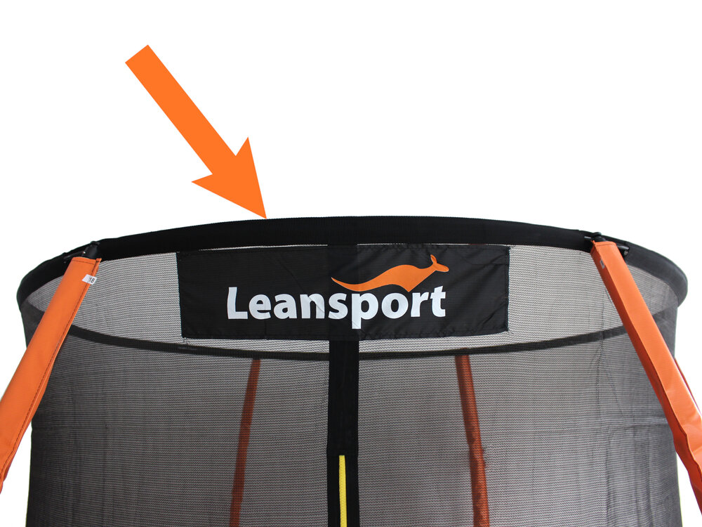Viršutinis batuto žiedas Lean Sport Best, 366 cm kaina ir informacija | Batutai | pigu.lt