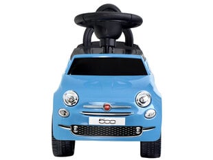 Paspiriama mašinėlė Fiat 500, mėlyna kaina ir informacija | Žaislai kūdikiams | pigu.lt