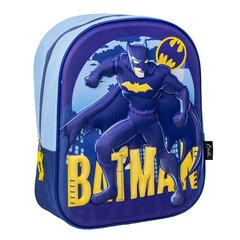 Mokyklinė kuprinė Cerda Batman 3D, mėlyna kaina ir informacija | Kuprinės mokyklai, sportiniai maišeliai | pigu.lt