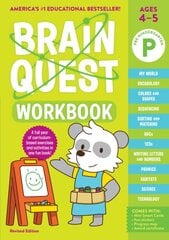 Brain Quest Workbook: Pre-K (Revised Edition) Revised ed. kaina ir informacija | Knygos paaugliams ir jaunimui | pigu.lt
