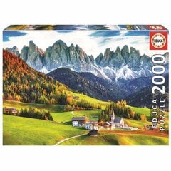 Головоломка Educa Autumn in the Dolomites 2000 Предметы цена и информация | Пазлы | pigu.lt