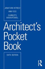 Architect's Pocket Book 6th edition kaina ir informacija | Knygos apie architektūrą | pigu.lt