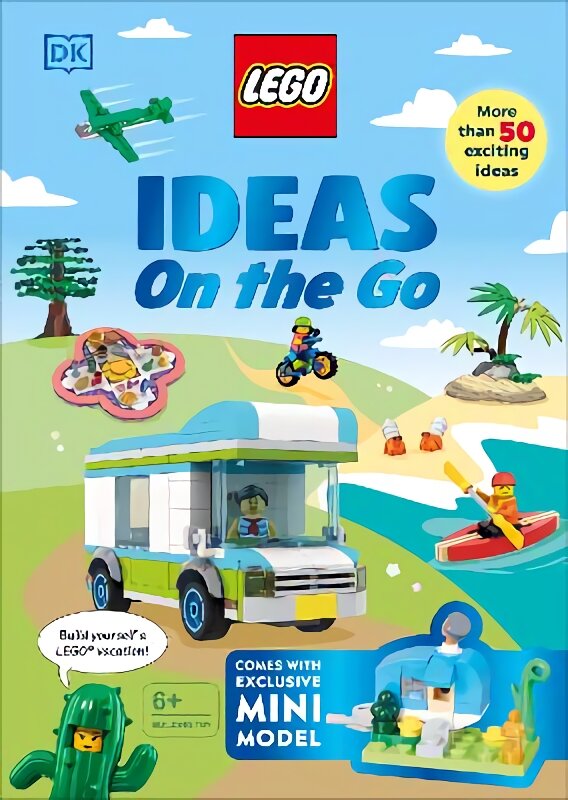 LEGO Ideas on the Go: With an Exclusive LEGO Campsite Mini Model kaina ir informacija | Knygos paaugliams ir jaunimui | pigu.lt