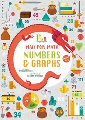 Numbers & Graphs (Mad For Math) цена и информация | Книги для самых маленьких | pigu.lt