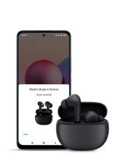 Xiaomi Redmi Buds 4 Active Black kaina ir informacija | Ausinės | pigu.lt