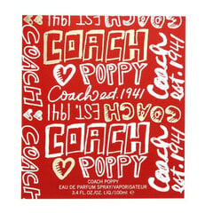 Kvapusis vanduo Coach Poppy EDP moterims, 100 ml kaina ir informacija | Kvepalai moterims | pigu.lt