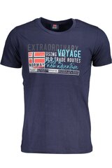 Marškinėliai vyrams Norway 1963 836015, mėlyni kaina ir informacija | Vyriški marškinėliai | pigu.lt